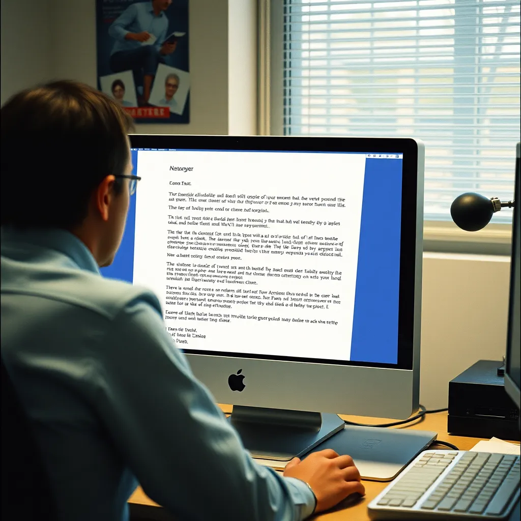 A modern, sleek computer interface with a single, prominent 'Repair Credit' button. The user clicks it with an expression of awe as the background shows credit scores and financial documents rapidly improving. The scene should convey simplicity and ease of use with bright, inviting colors.