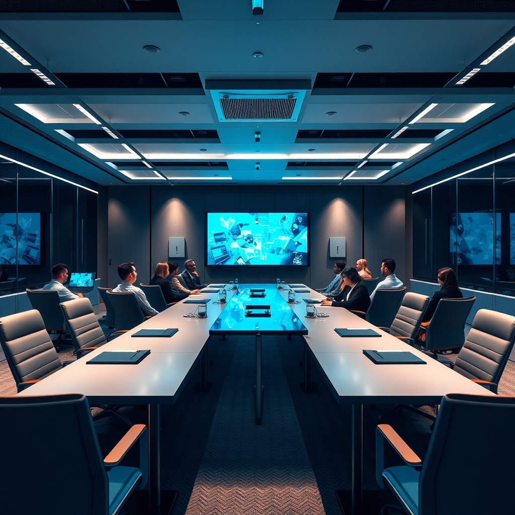 Bureau de PME moderne
