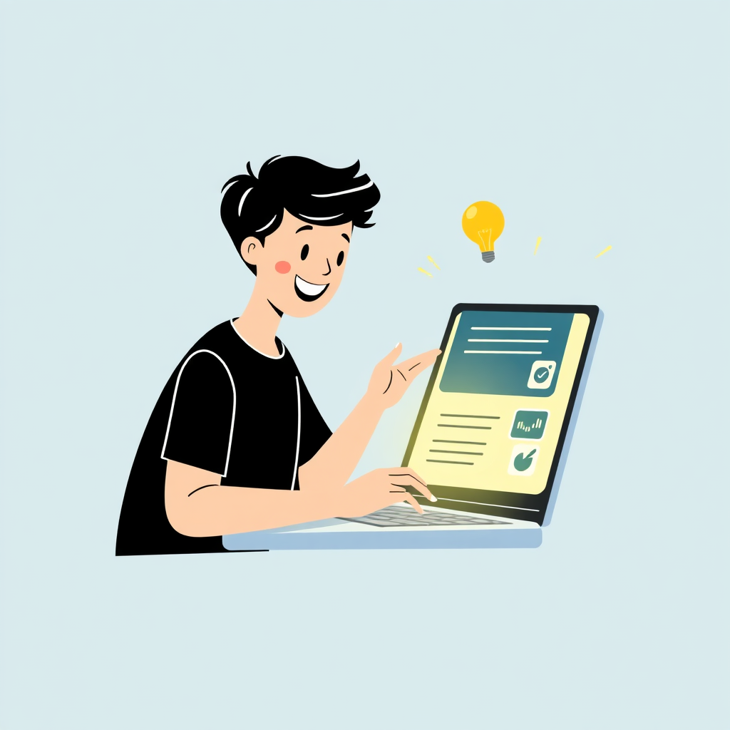 Interactive Learning Illustration