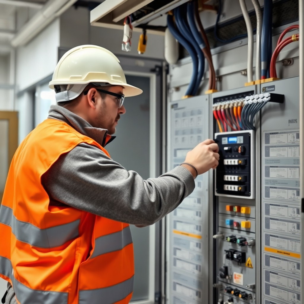 Commercial electrical panel upgrade