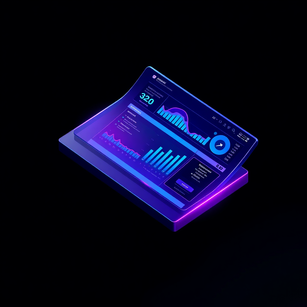 Maiden AI Dashboard Interface showing drag and drop builder