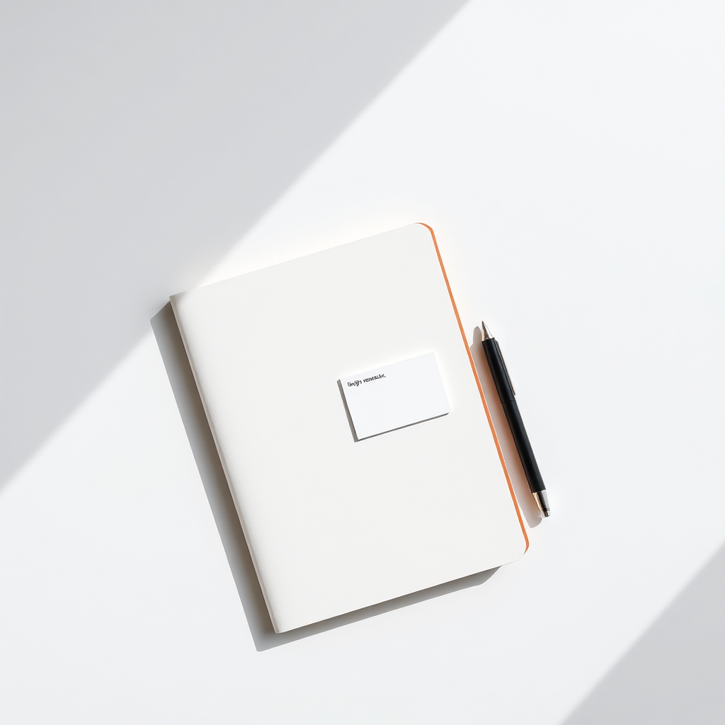 Minimal desk setup representing a simple system