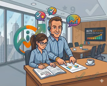 Tony teaching a student