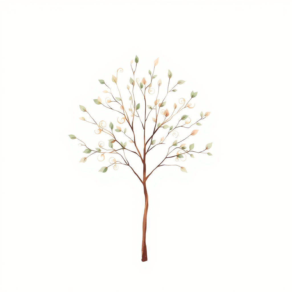 Natural tree illustration