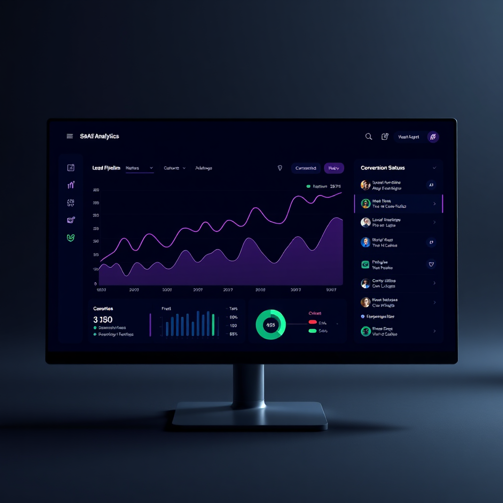 Case study dashboard showing automation results