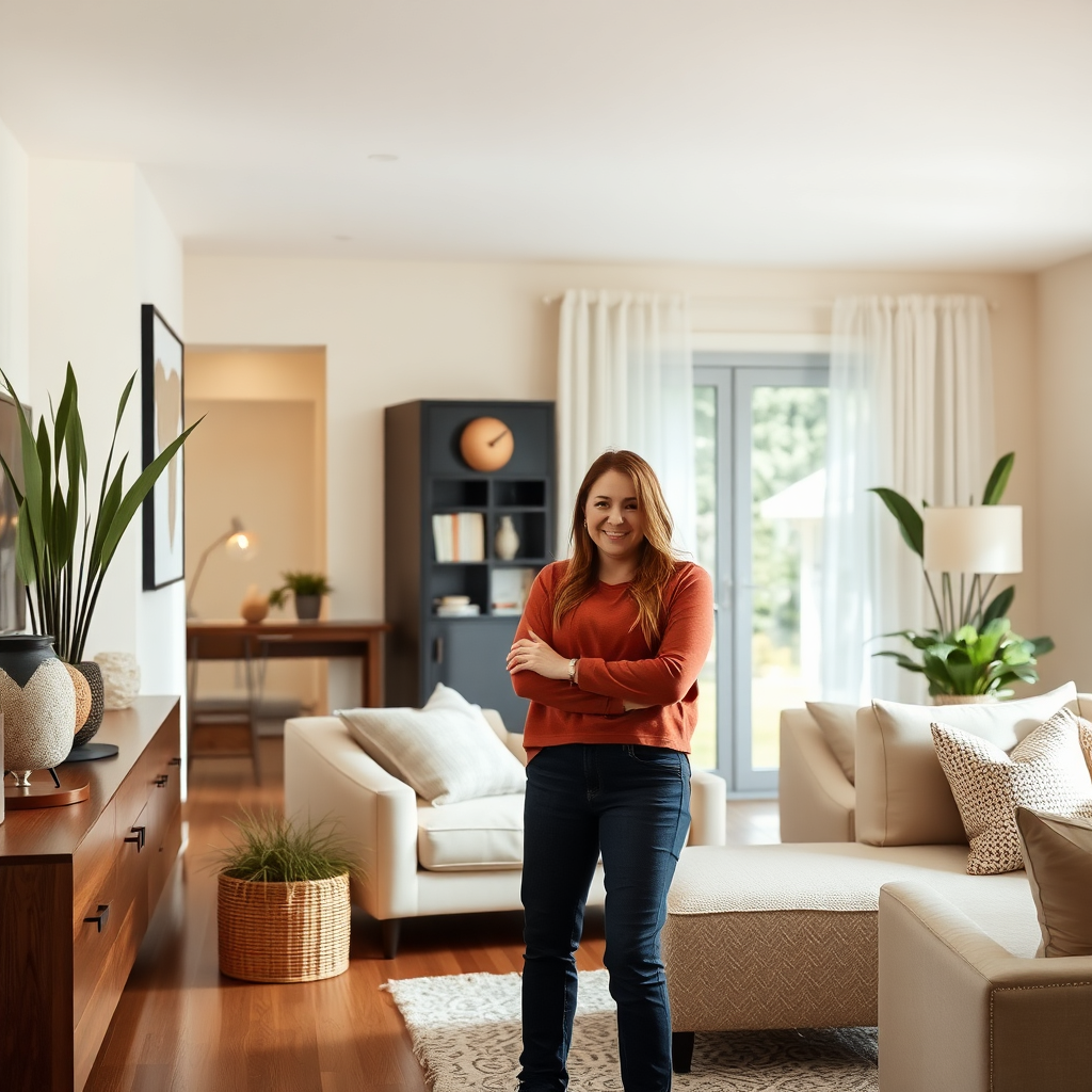 Elegant living space for homeowners