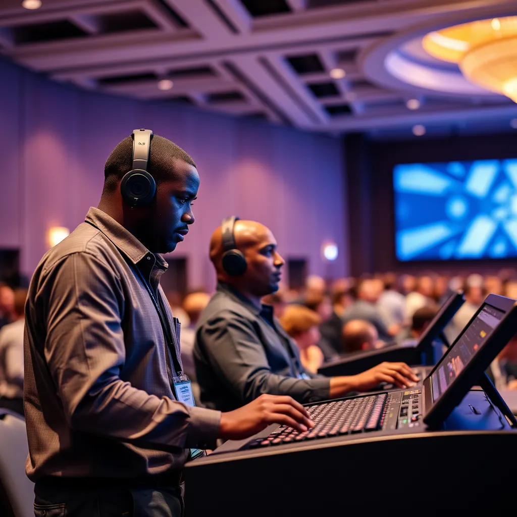 A dynamic reporting scene set in a bustling market, showcasing a journalist interviewing a local vendor. The lighting is natural, with bright sunlight illuminating the colorful produce stalls, creating a lively and authentic atmosphere. The camera angle is slightly tilted for a more engaging perspective, focusing on the interaction between the journalist and the vendor. The color palette is vibrant, showcasing a variety of fruits and vegetables, with earthy tones reflecting the market's ambiance. Textures of fabric and materials used in the market stalls add depth to the image. Environmental elements include curious onlookers and traditional market signs, enriching the narrative of community commerce. The style draws inspiration from photojournalism, capturing real-life candid moments in ultra-detail, perfect for storytelling in 8K resolution.