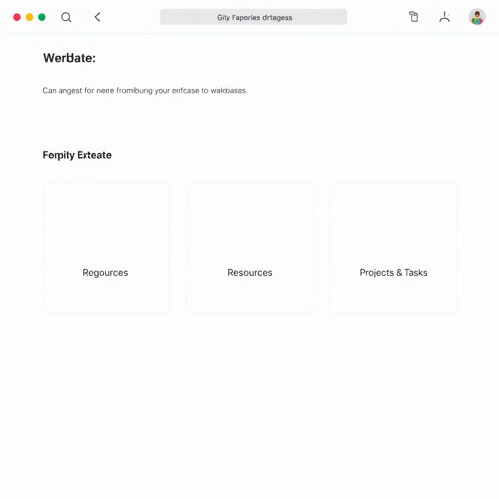 Screenshot of Notion databases being created