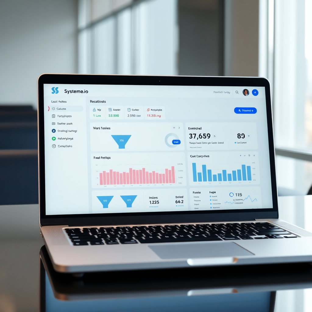 Systeme.io Dashboard