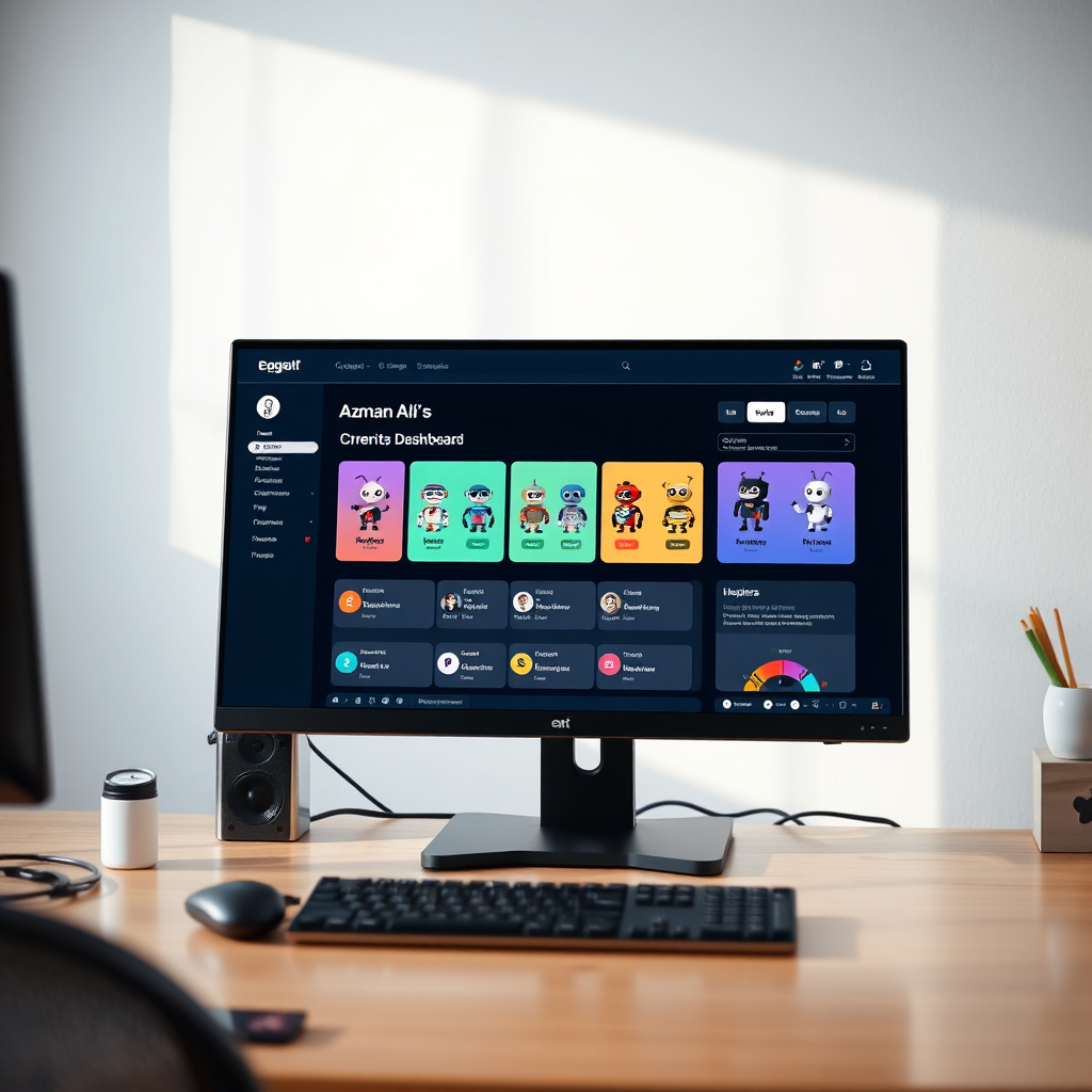 Sintra AI Dashboard displayed on a monitor