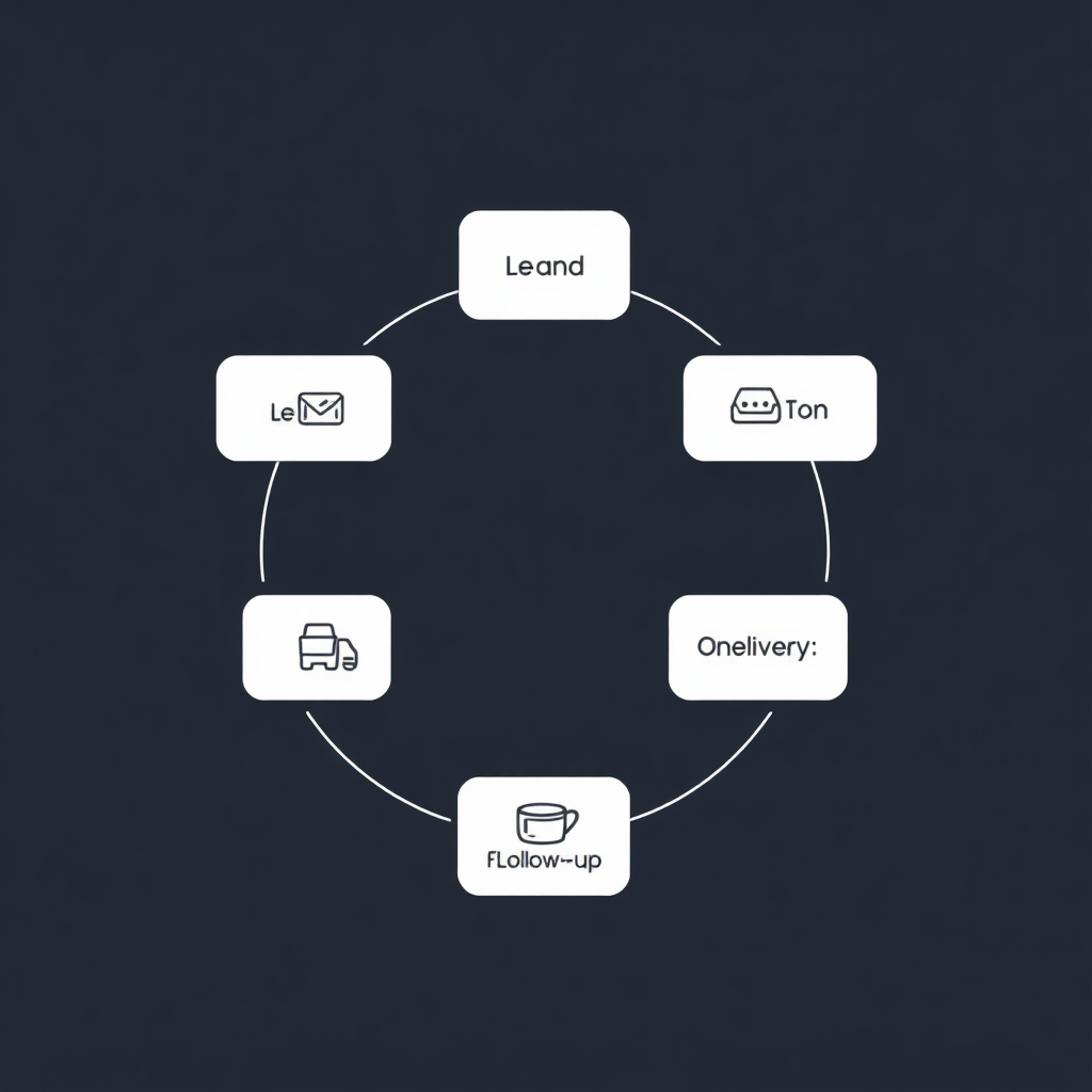 Client workflow diagram