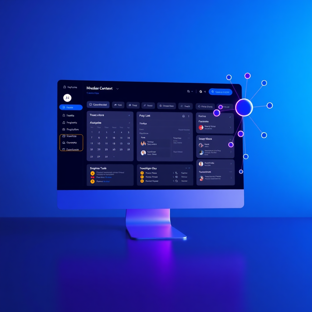 AI Productivity System Dashboard Preview