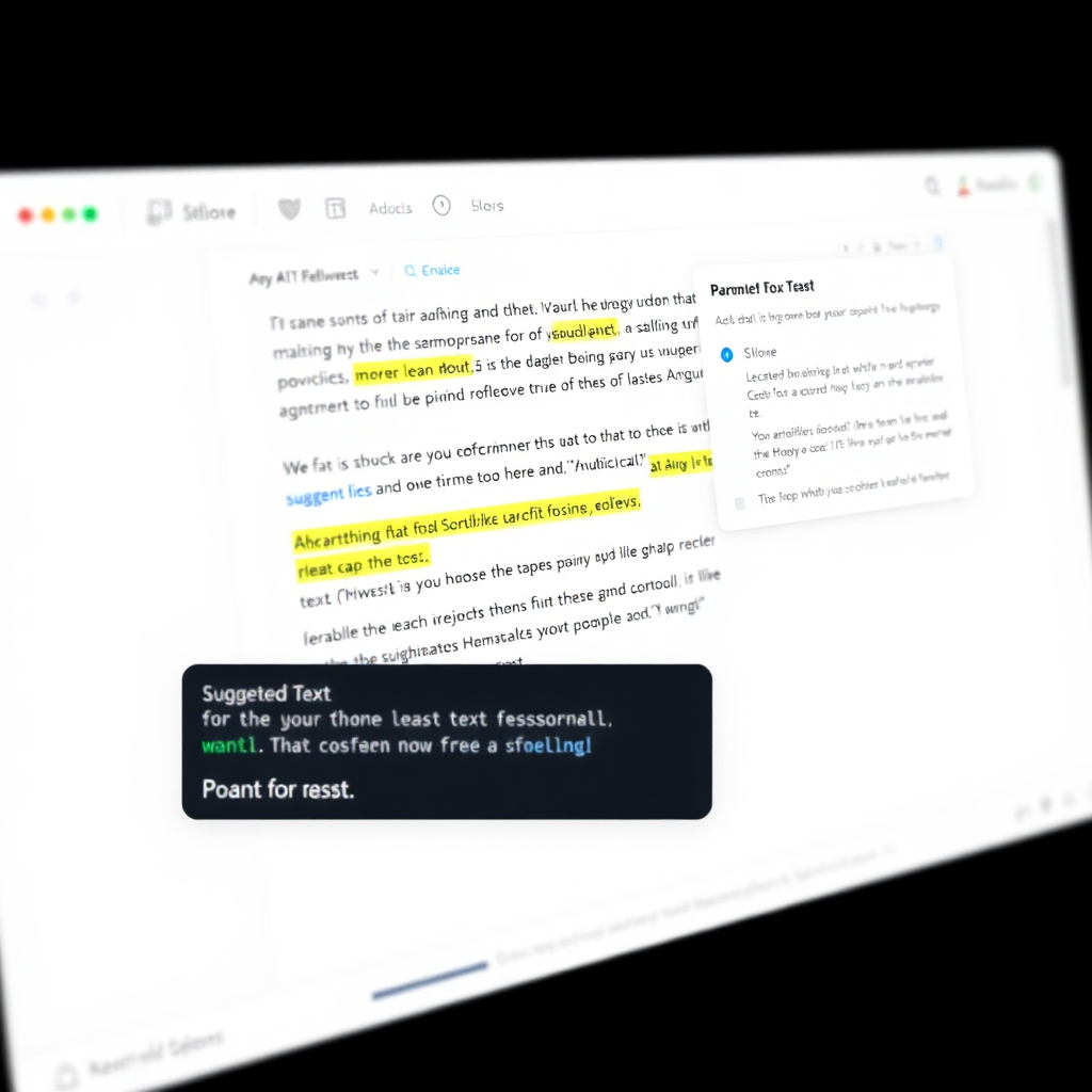 AI drafting assistant