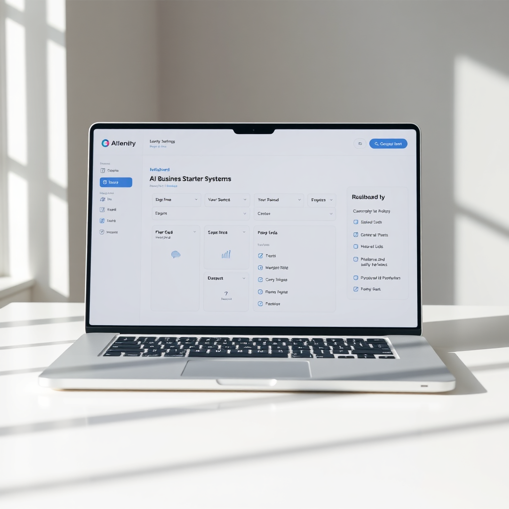 Product dashboard mockup