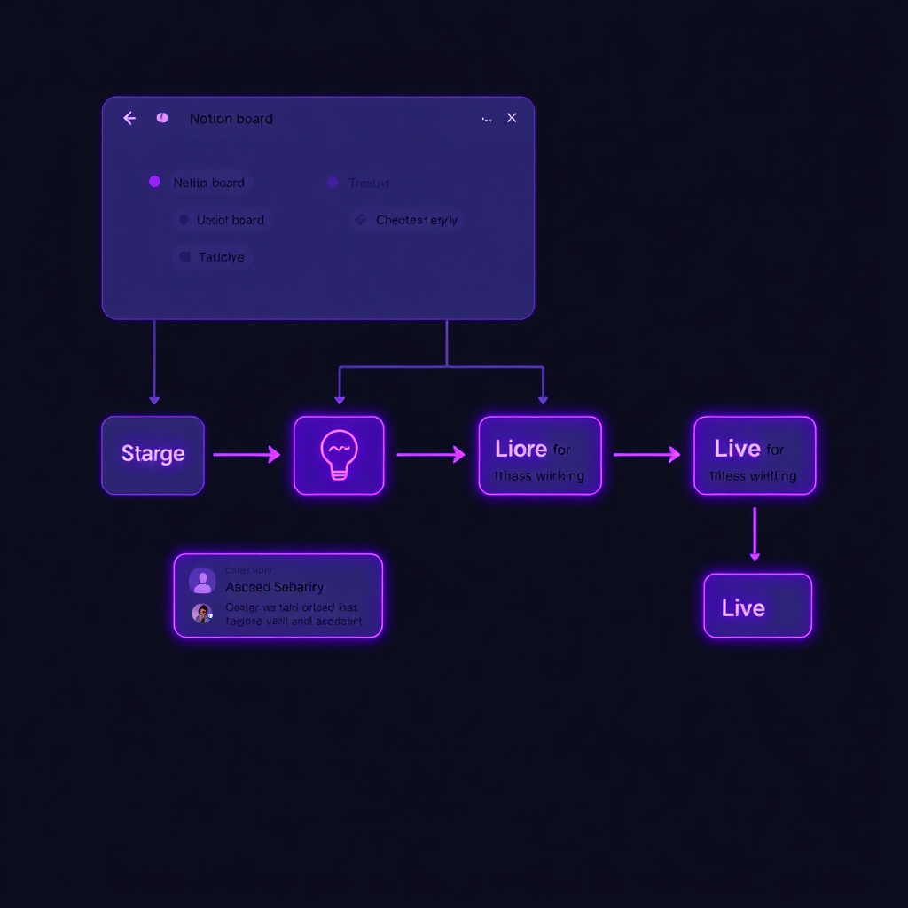 Content calendar flow