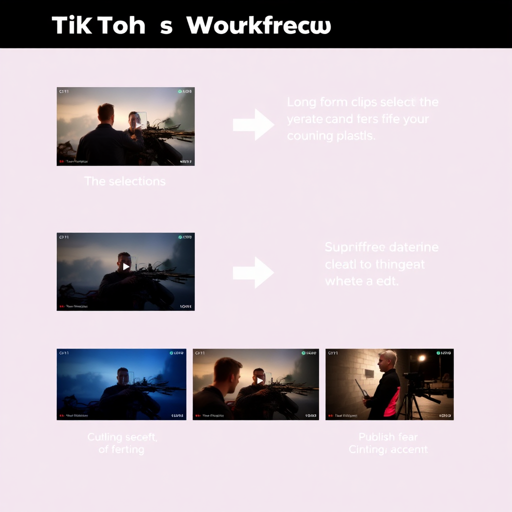 TikTok repurposing flow