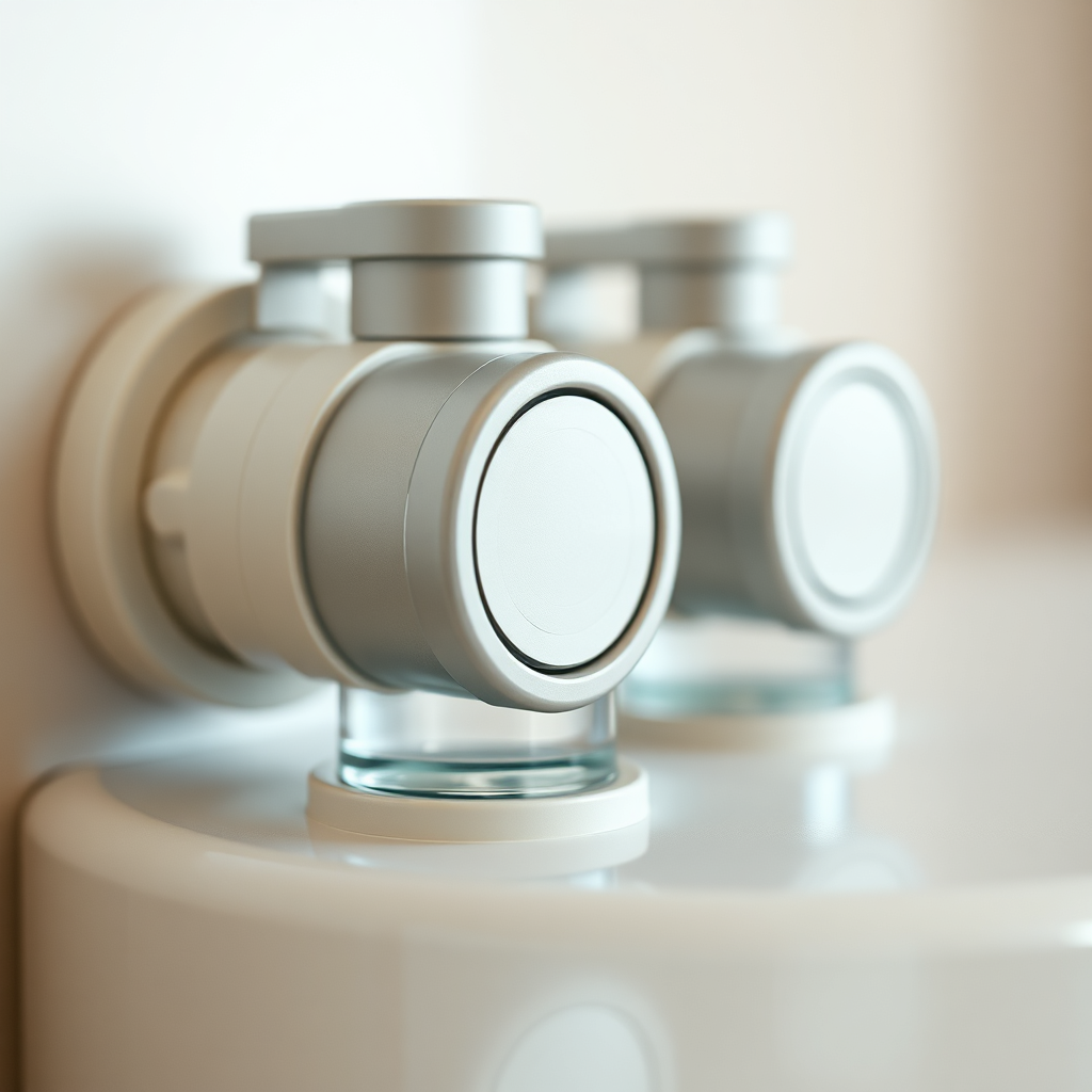 Product close-up in a clean premium setting