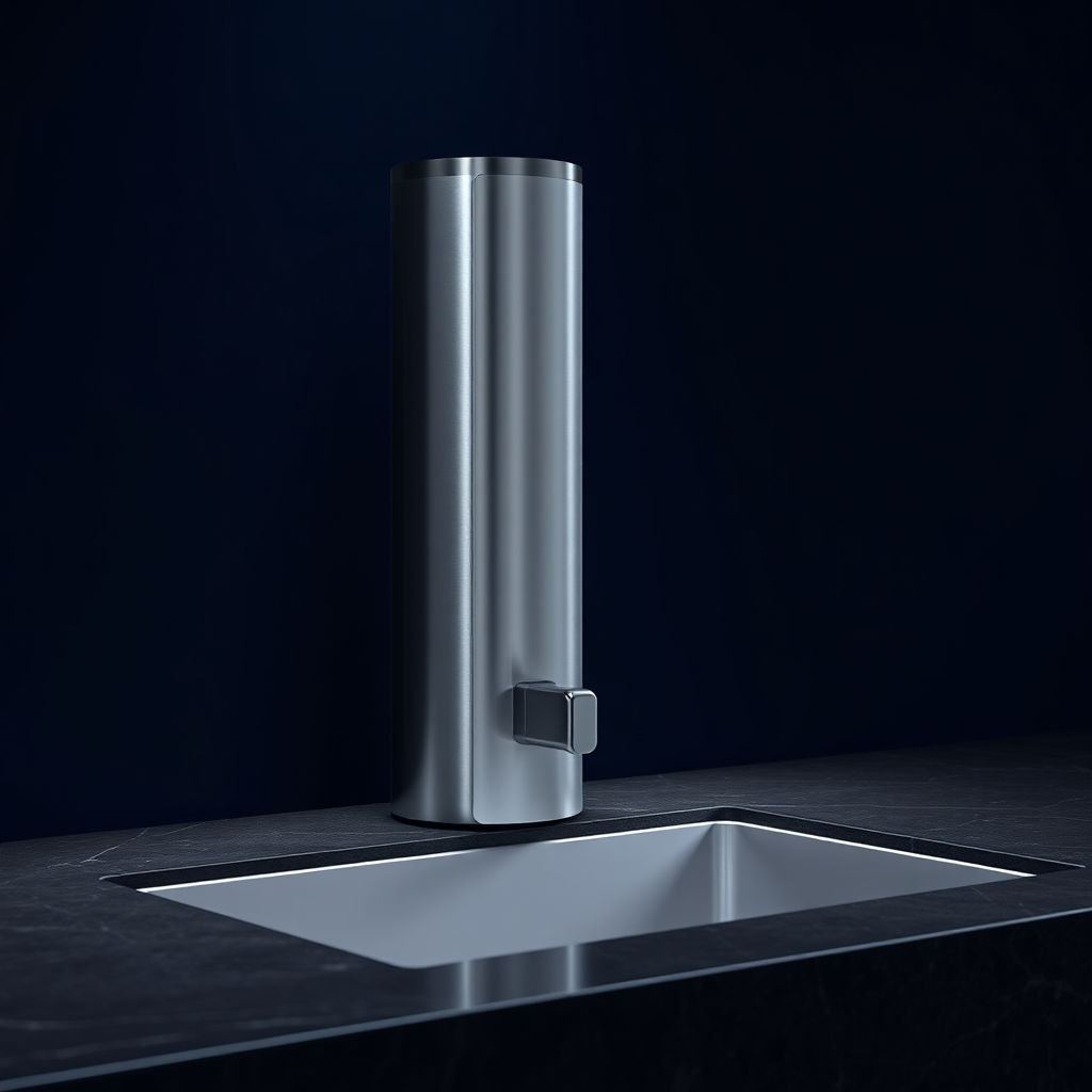 SD501 Platinum water ionizer in a premium metallic finish with soft reflections