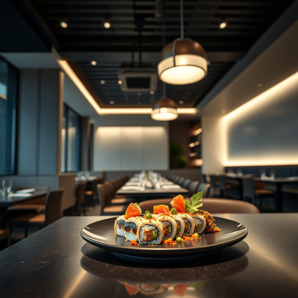 Modern Asian Fusion Restaurant
