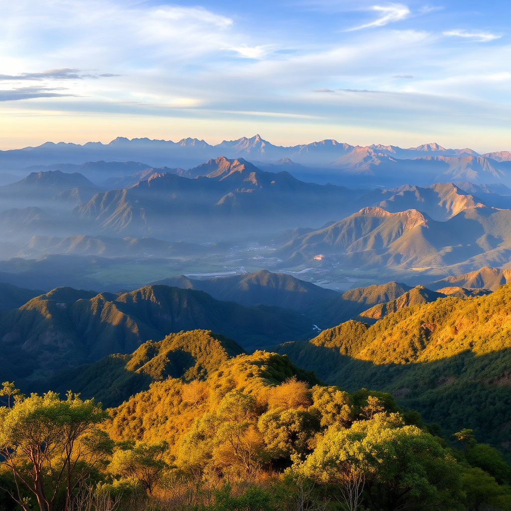 Scenic mountain view from the resort