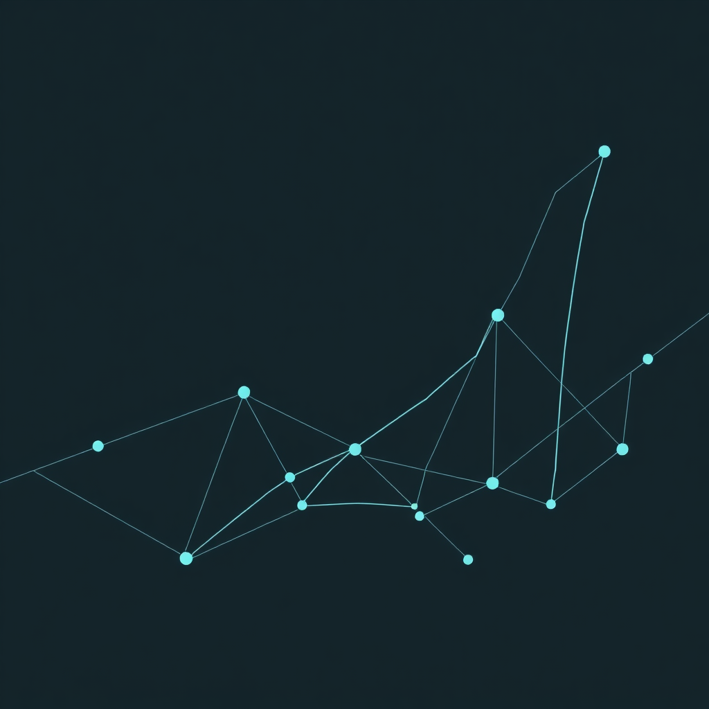 Abstract representation of partnership and growth
