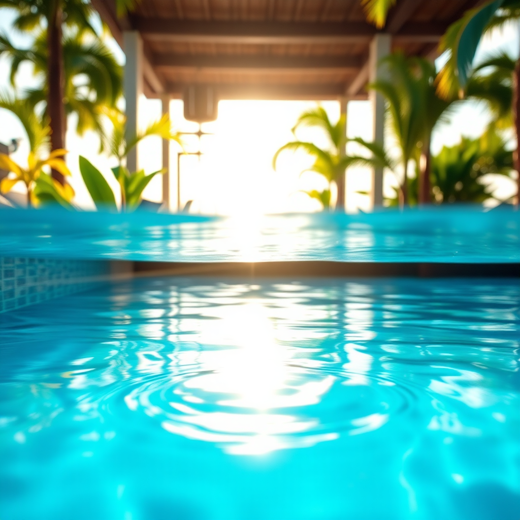 Swimming pool at Milfer Resort