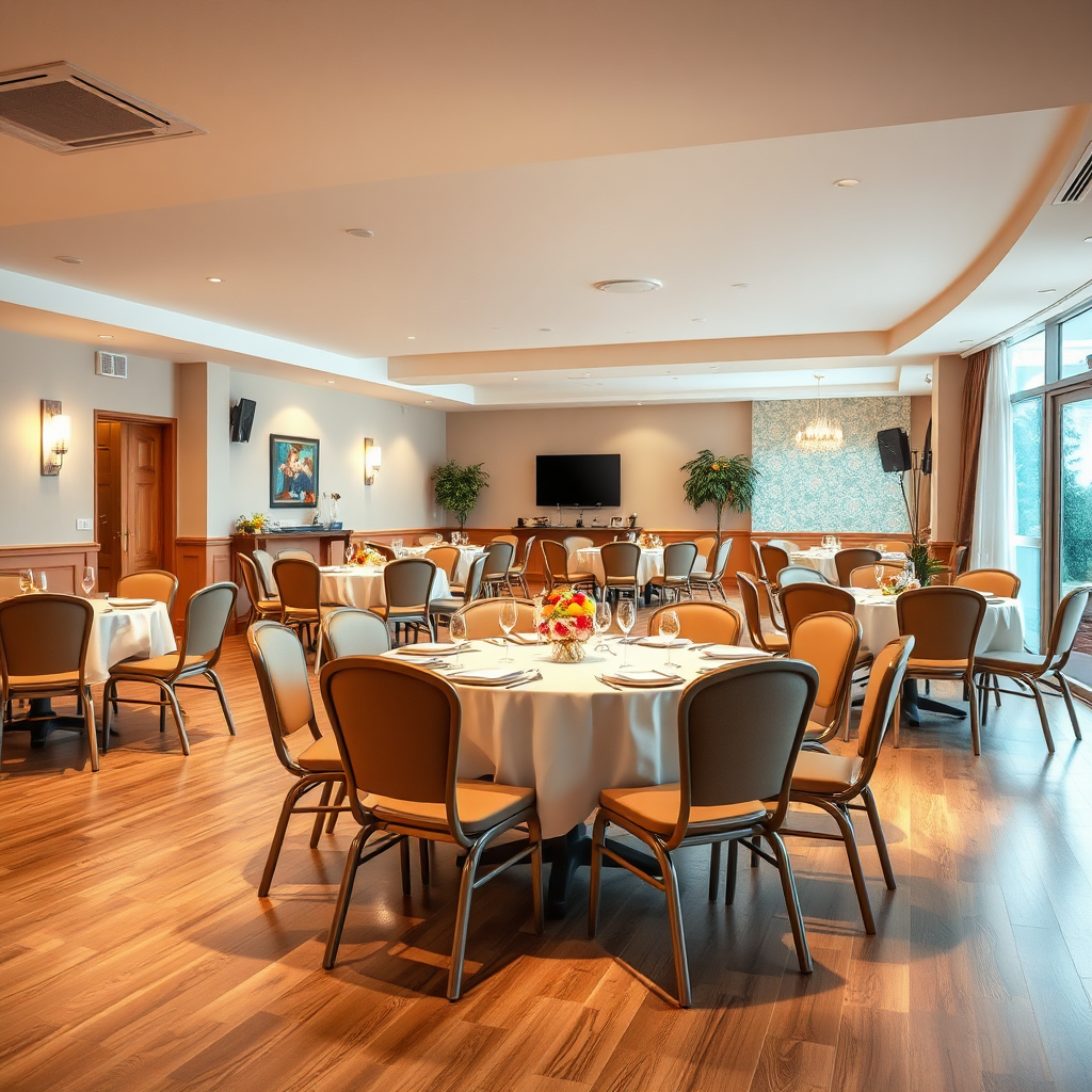 Function hall and group area at Milfer Resort