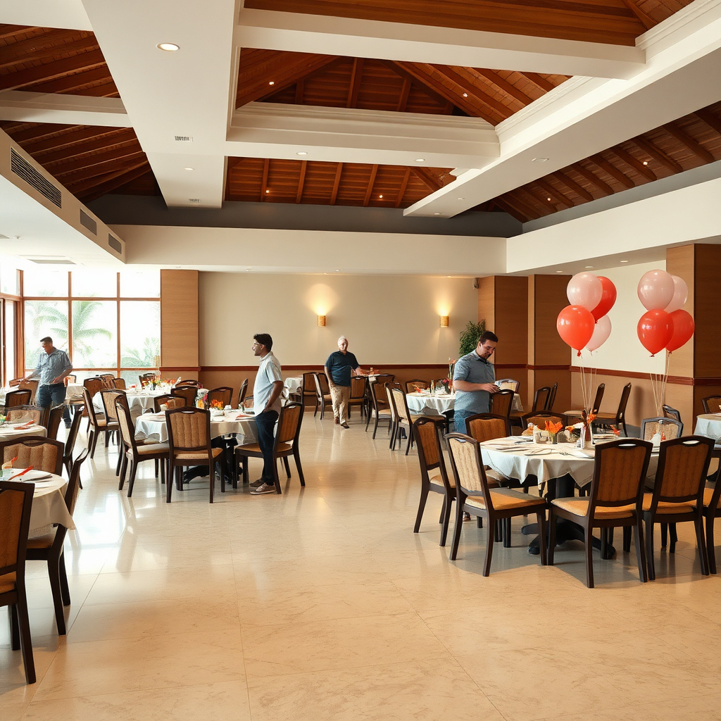 Function hall for events at Milfer Resort – Beyond Paradise