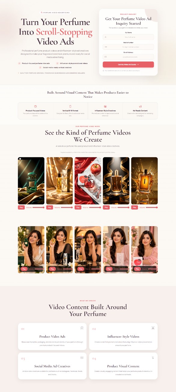 Professional Consultant Website Design Mockup