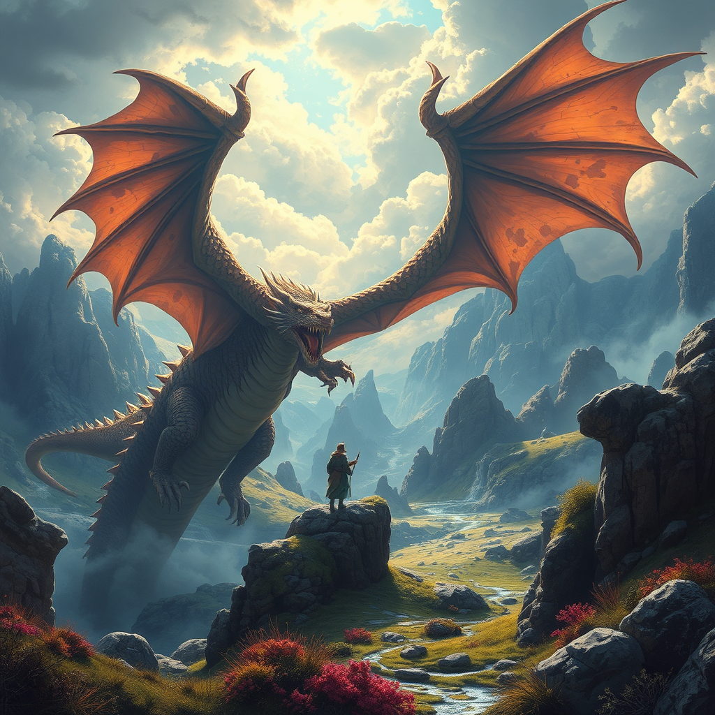 Fantasy Book Cover Generated by AI