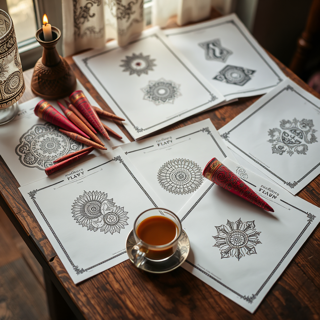 Mehendi Class Materials