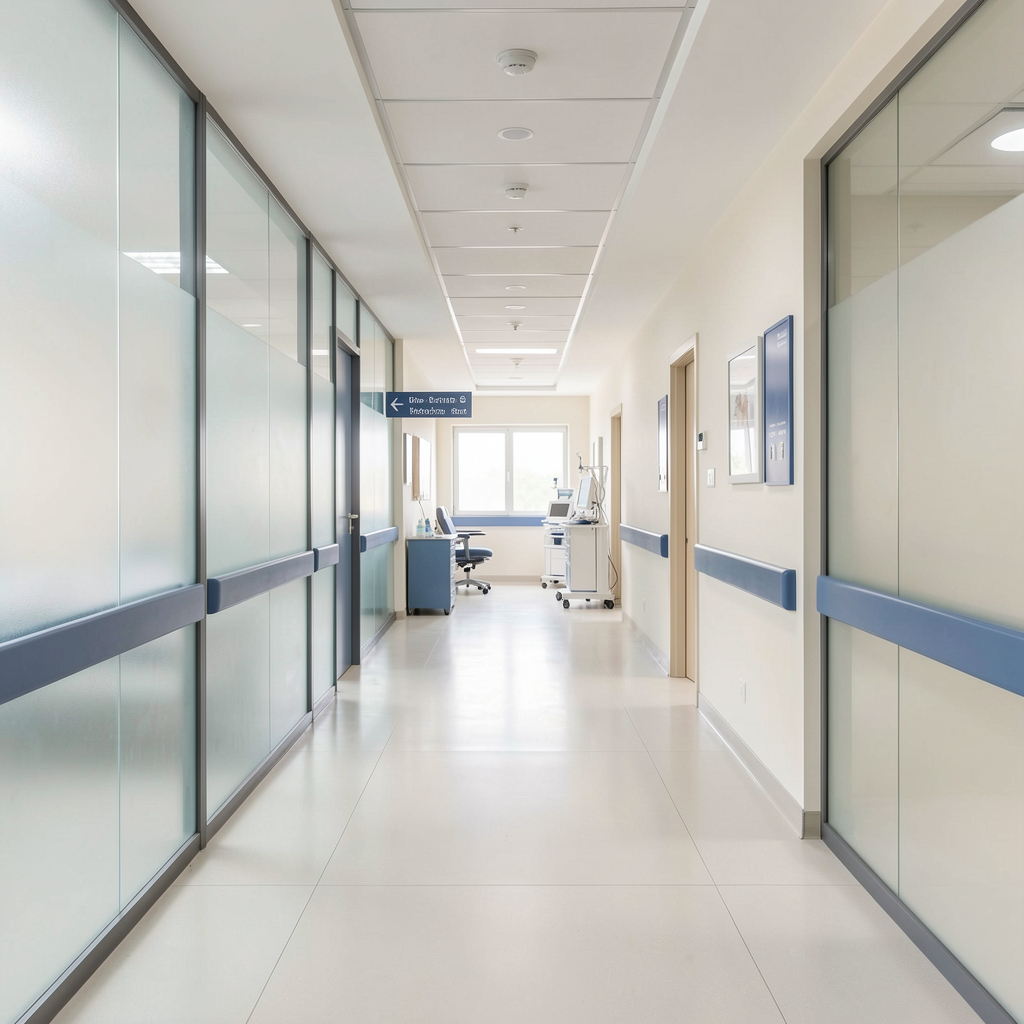Illustrative modern clinical facility environment