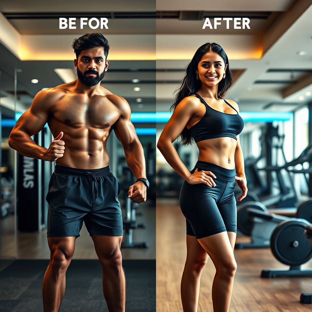 Fitness transformation members