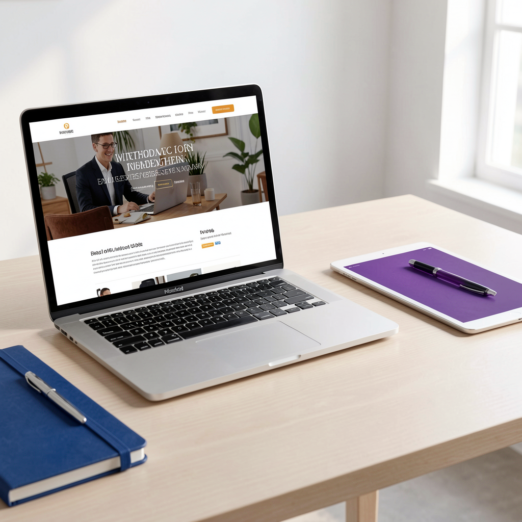 Website design workspace