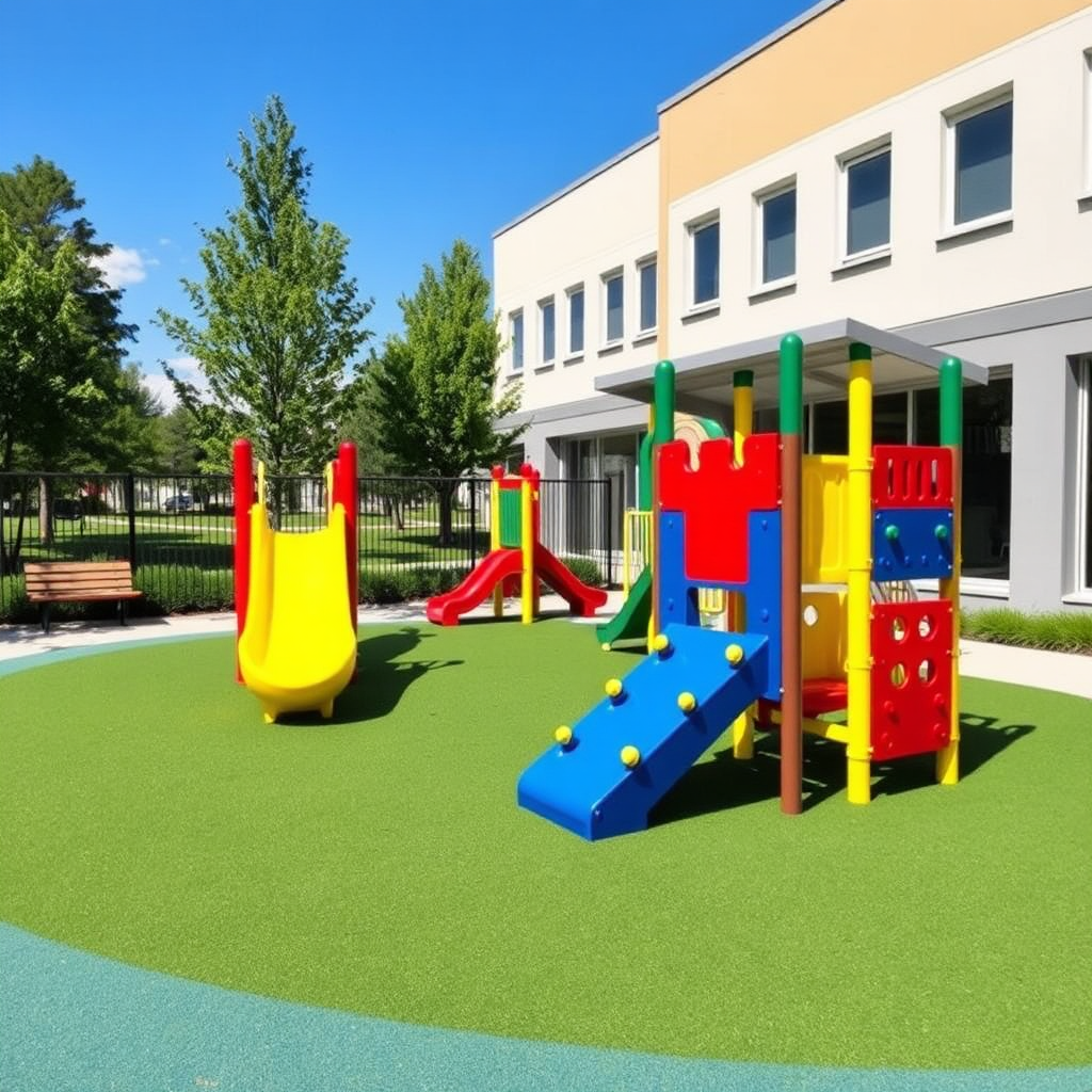 Outdoor play area