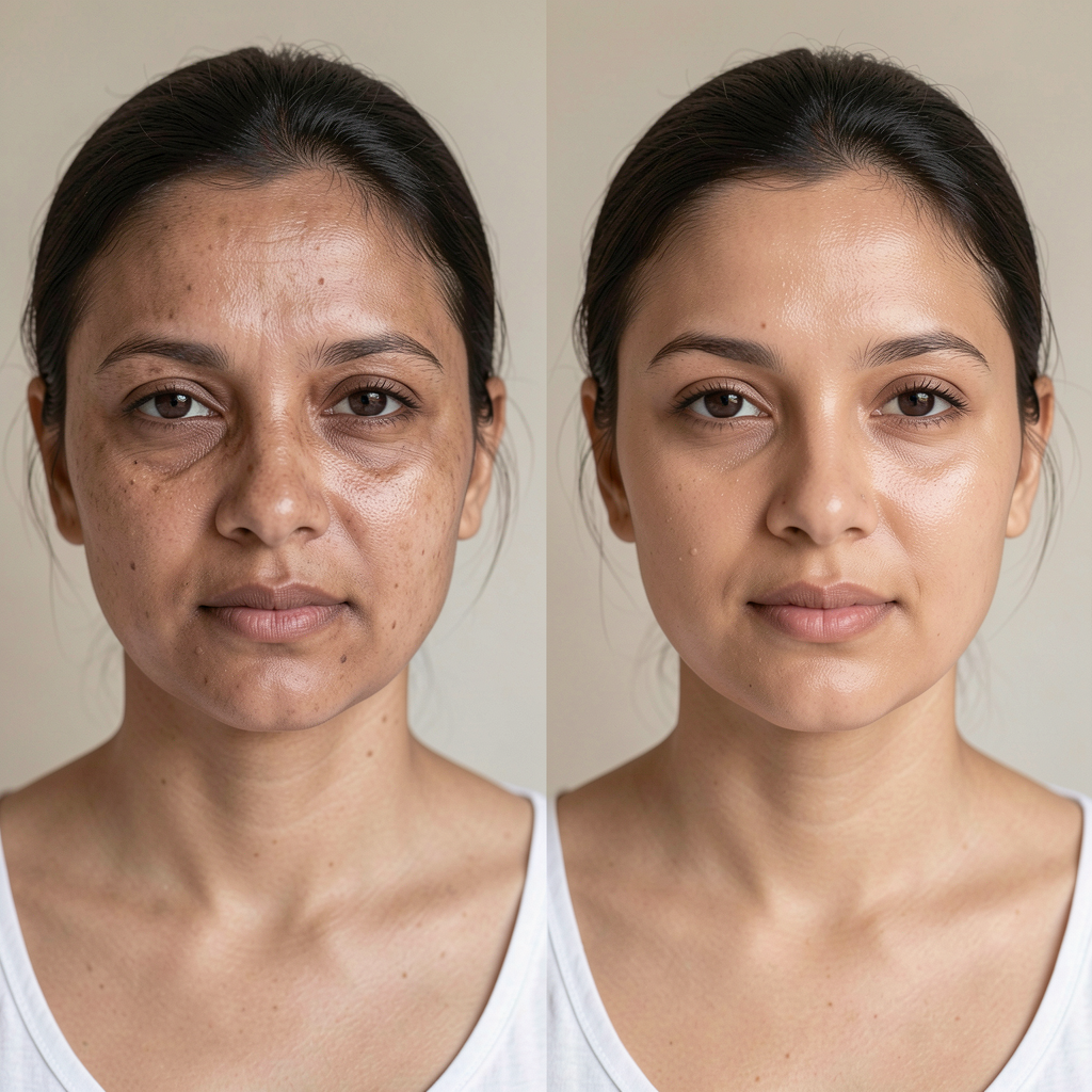 Skin care transformation