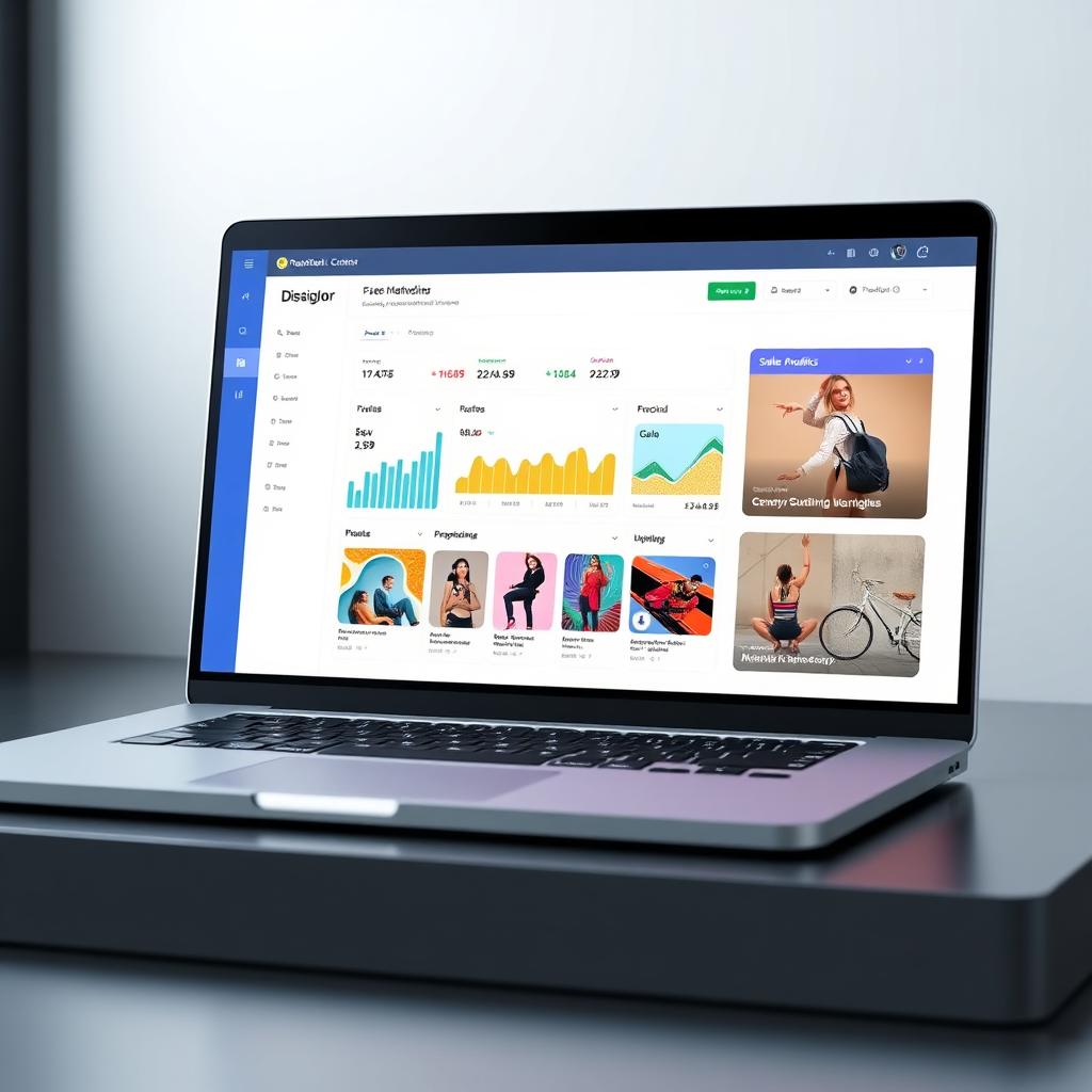 Digital Product Dashboard Preview