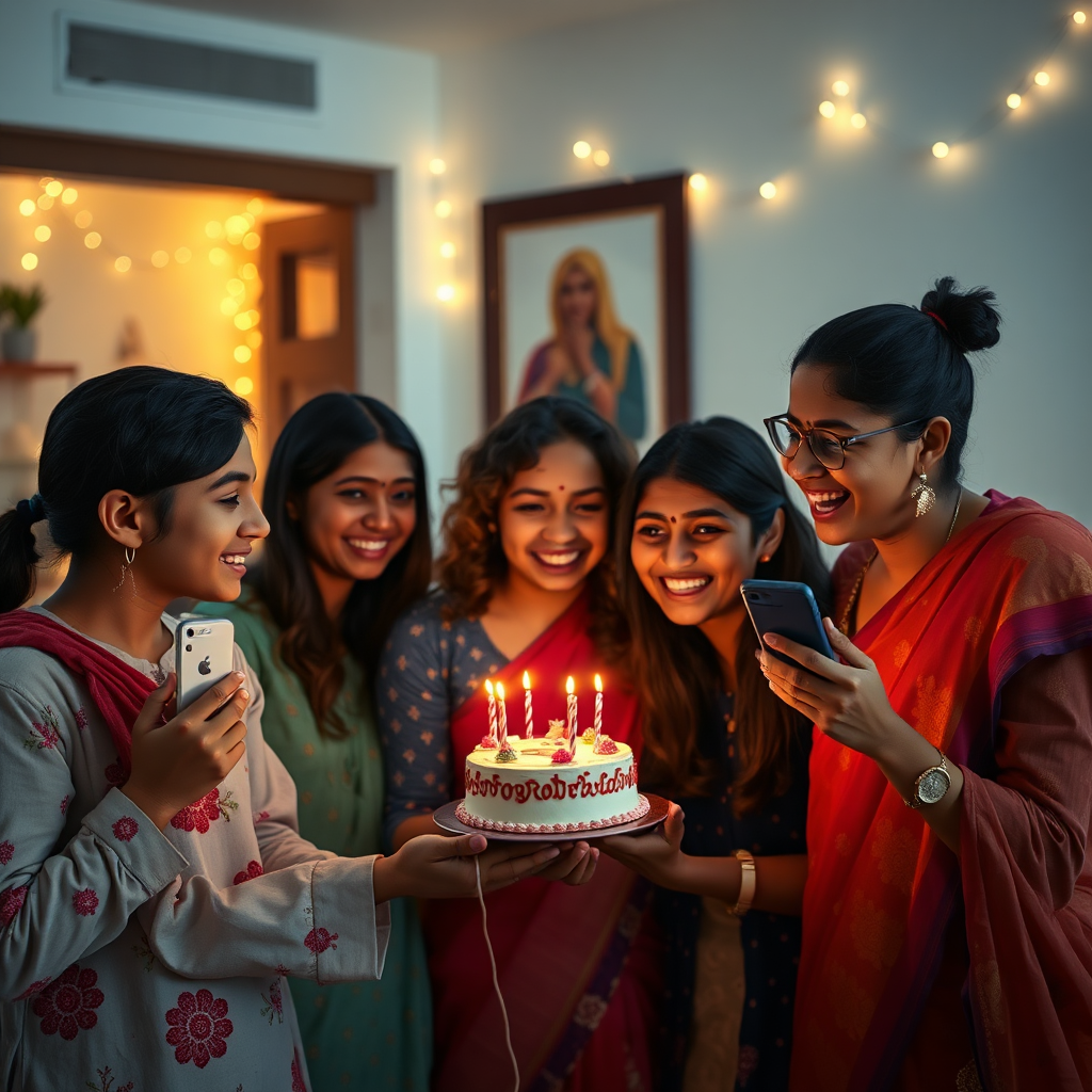Birthday surprise with personalized song
