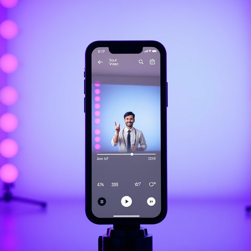 AI UGC video portfolio visual