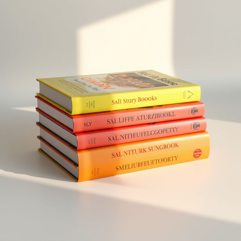 Stack of Custom Storybooks