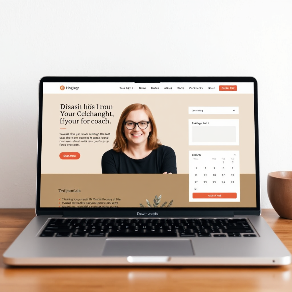 Coaching Website Example