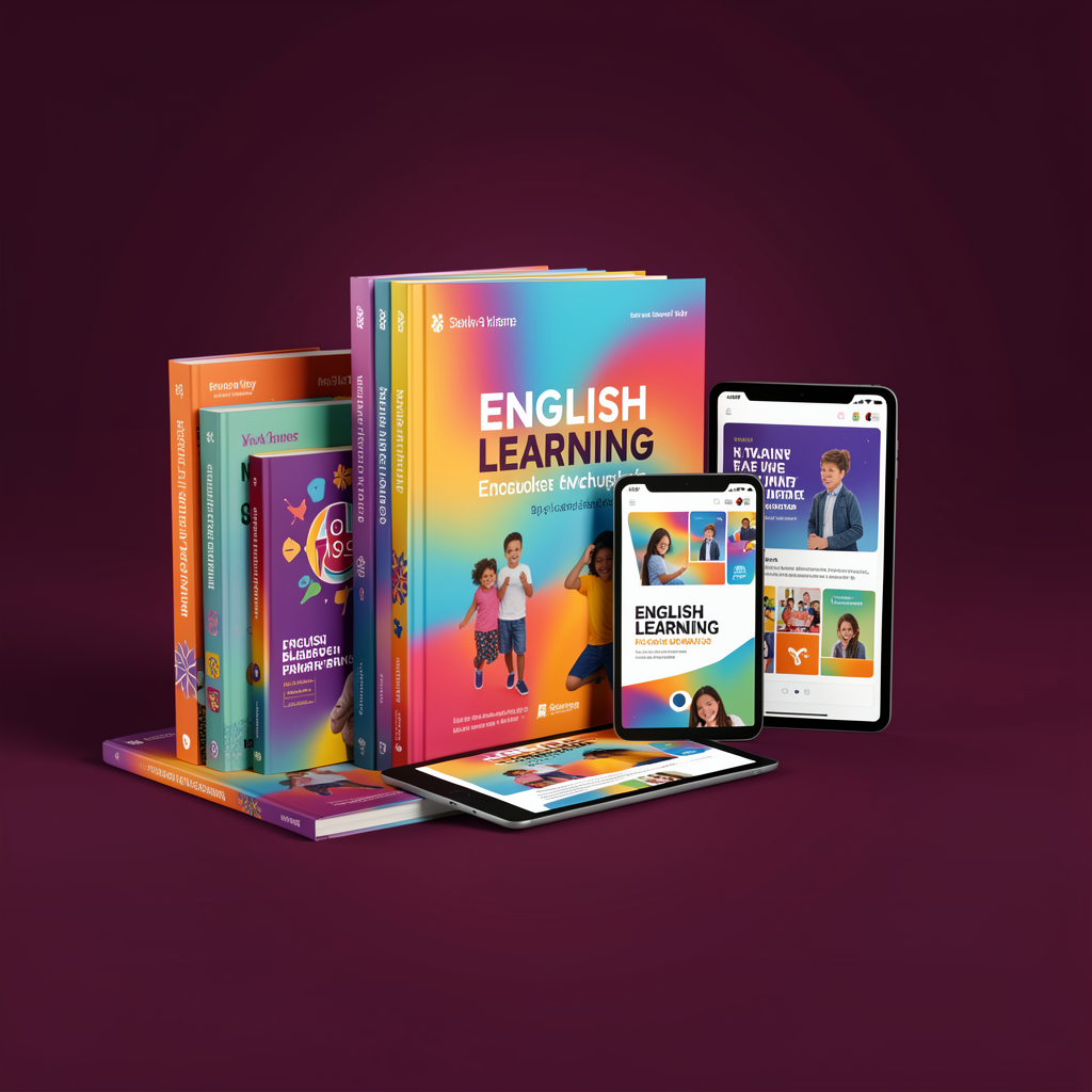 Spoken English E-book Bundle Mockup