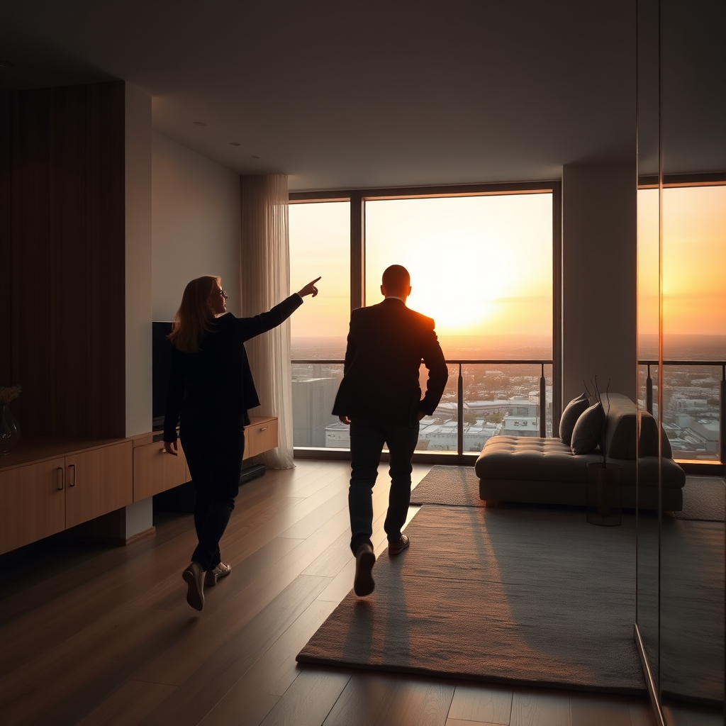 Real estate walkthrough