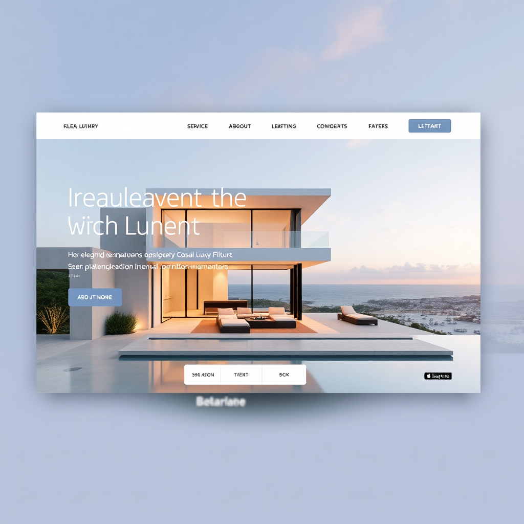 Real Estate Agency Website Showcase