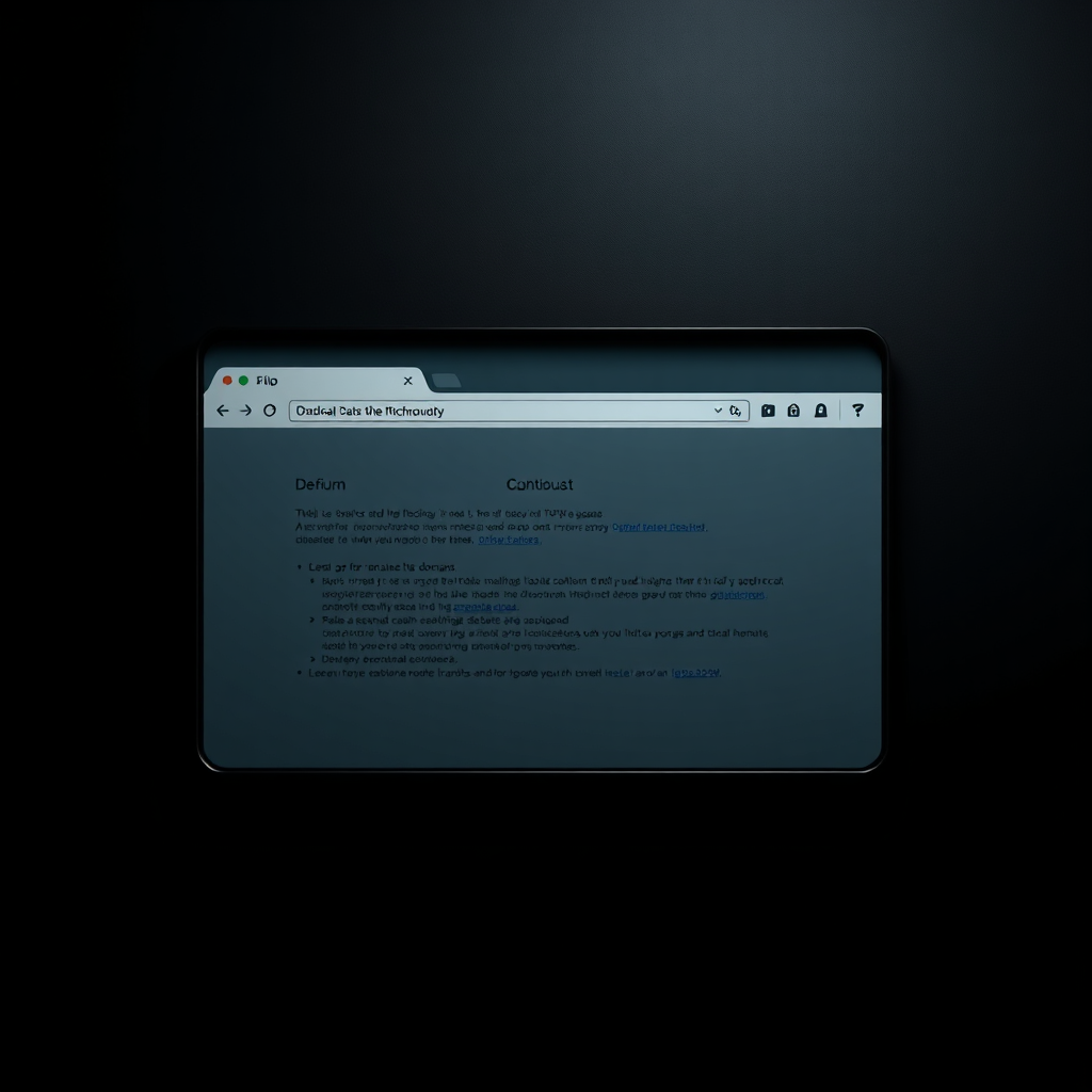 Before: outdated website on an expired domain