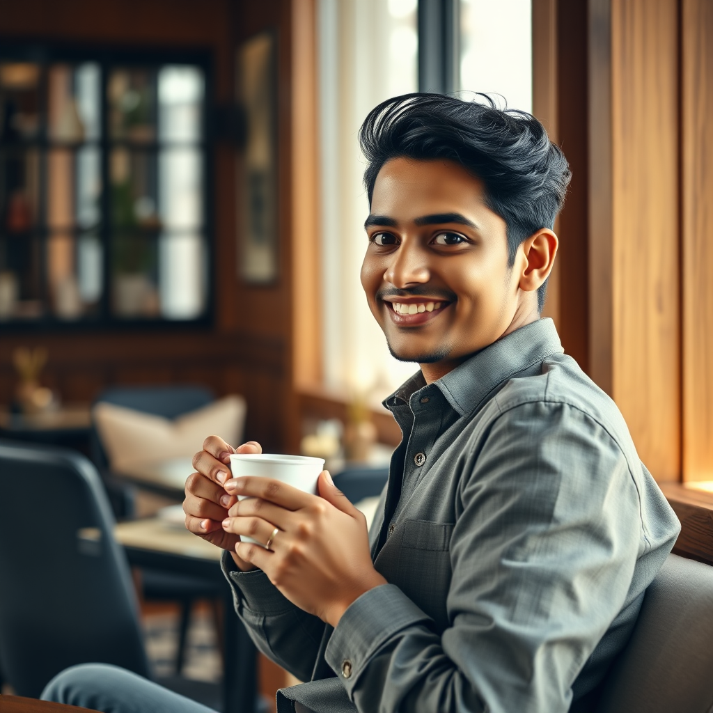 Lifestyle content at a cafe