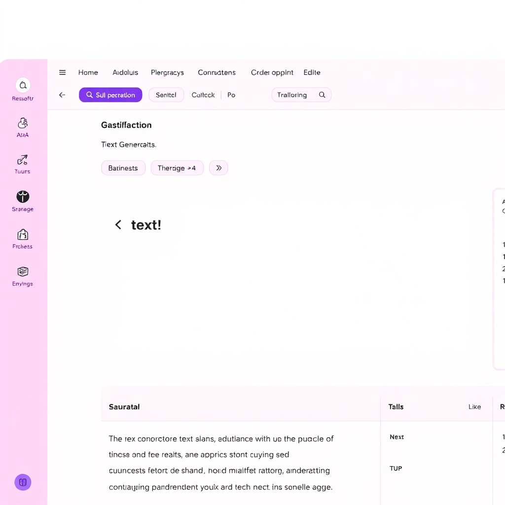 AI Content Writer UI