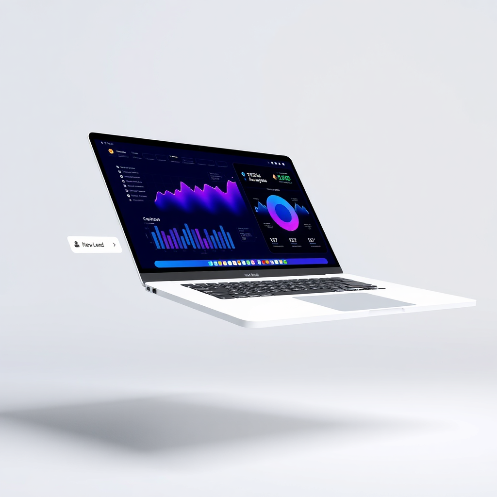 NexAI dashboard on a futuristic device