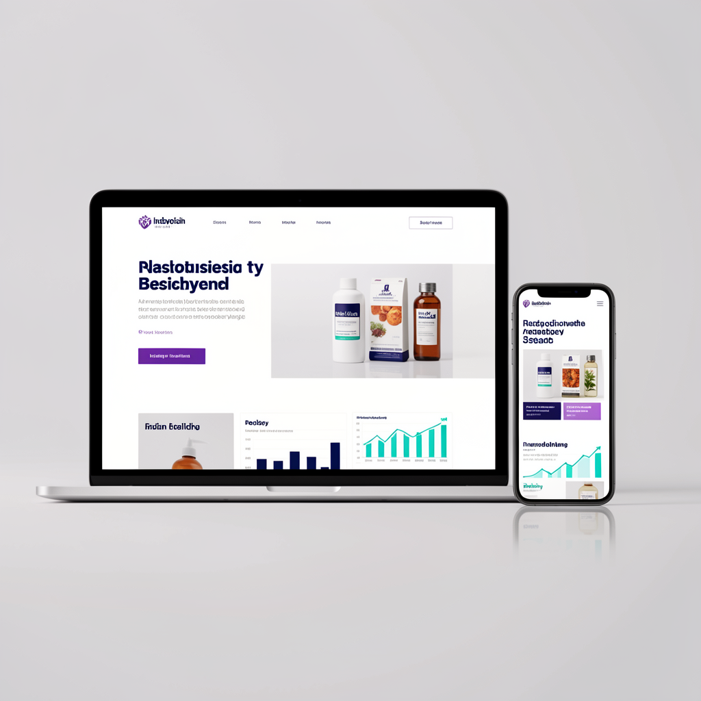 Responsive business website experience