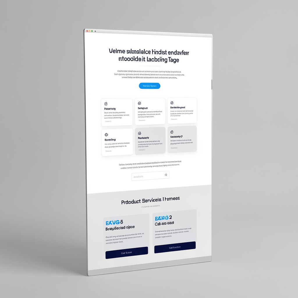 Campaign landing page project